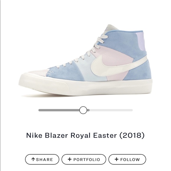 Nike Blazer Royal Easter Hightop - Picture 9 of 9